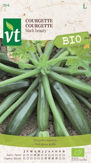 courgette BIO groen (Black Beauty)