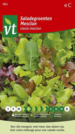 sla pluksla gemengd (Classic mesclun)